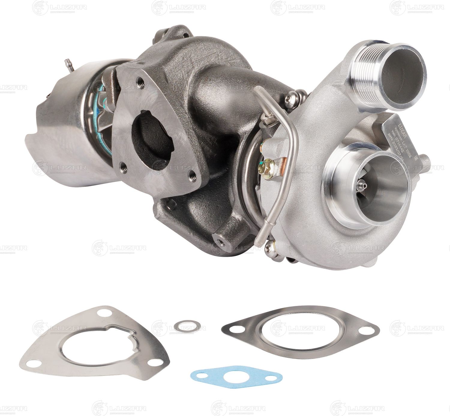 Турбокомпрессор LAND ROVER DISCOVERY (09-) 3.0D [306DT] (тип GT1444Z) (правый) Luzar. Артикул LAT 1002