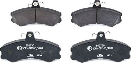 Тормозные колодки ATE для IVECO Massif 2008-2011. Артикул 13.0460-2750.2