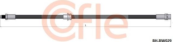 Тормозной шланг Cofle. Артикул 92.BH.BW029