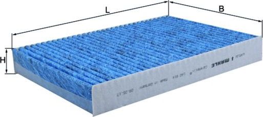 Салонный фильтр Mahle CareMetix®. Артикул LAO 814