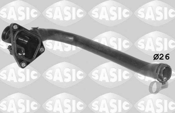 Патрубок системы охлаждения (радиатора) Sasic. Артикул 3406438