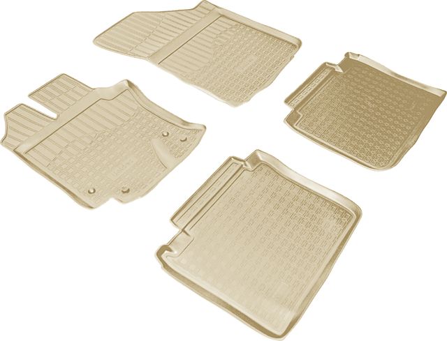 Коврики Норпласт для салона Toyota Venza 2013-2026 Бежевые. Артикул NPA10-C88-830-B