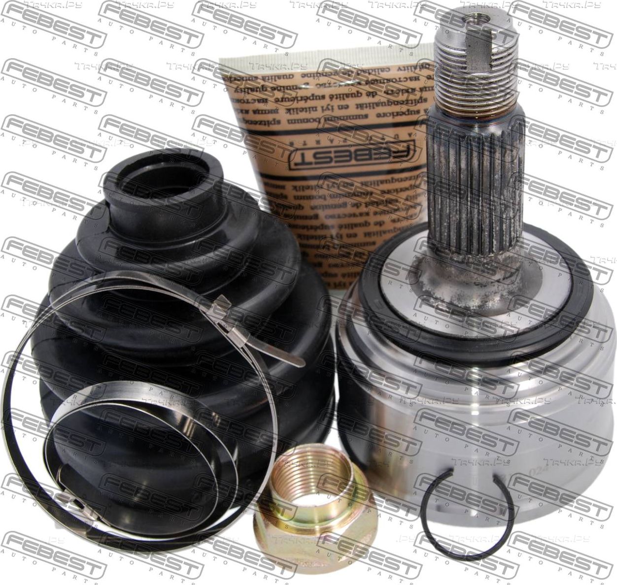 Шрус наружный (граната) Febest передний для Honda Civic IV 1988-1995. Артикул 0310-024