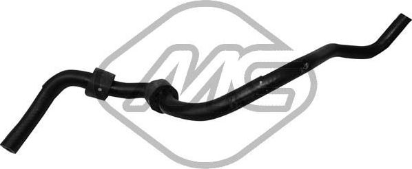 Патрубок радиатора (системы охлаждения) Metalcaucho для Volkswagen Golf VI 2009-2013. Артикул 98085