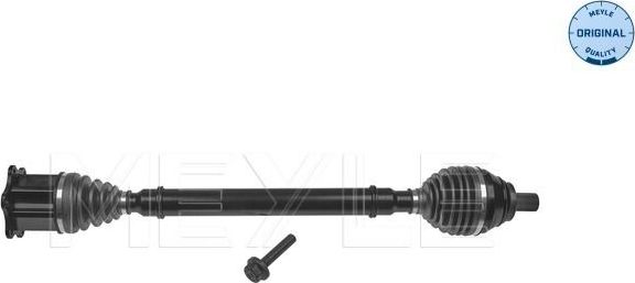Полуось (привод в сборе, приводной вал) Meyle Original передняя правая для SEAT Leon II 2005-2012. Артикул 100 498 0684