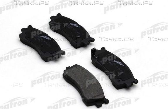 Тормозные колодки Patron передние для Kia Shuma I 2001-2001. Артикул PBP1602