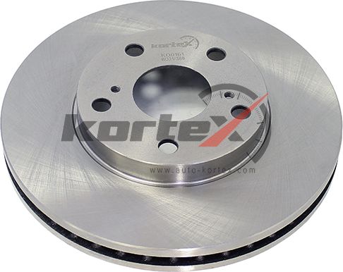 Диск тормозной передн. (Kortex). Артикул KD0161