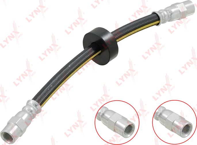 Тормозной шланг LYNXauto задний левый для Audi Coupe II (B3) 1988-1996. Артикул BL-3023
