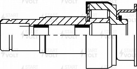 Бендикс стартера StartVOLT. Артикул VCS 0904