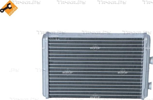 Радиатор отопителя (печки) NRF EASY FIT для Peugeot 807 I 2002-2014. Артикул 54211