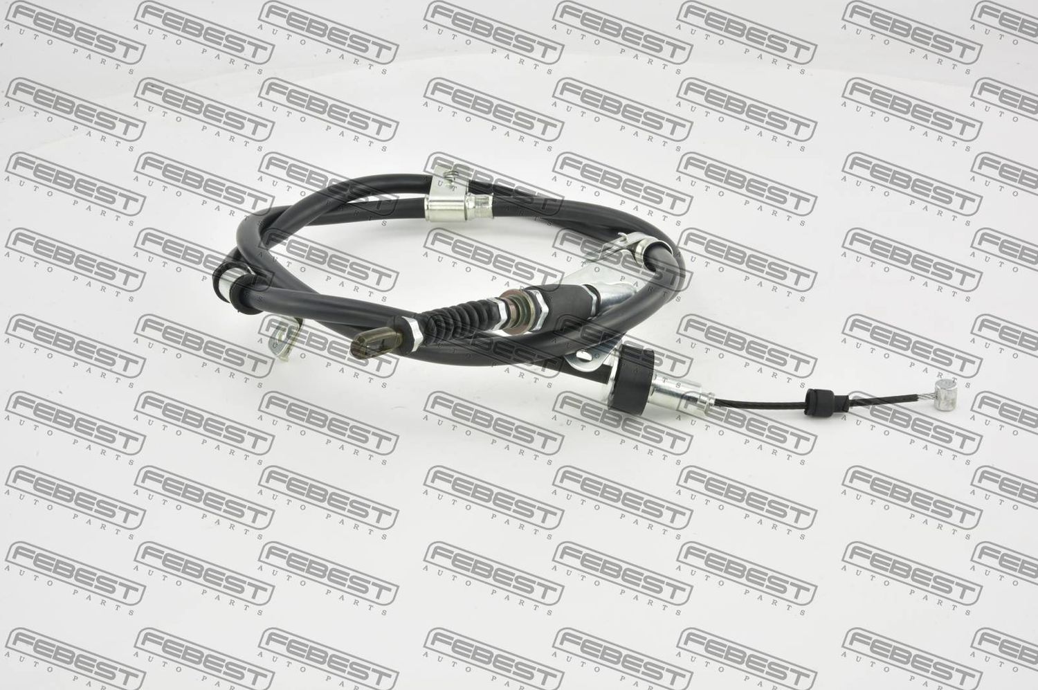 Трос ручника (тросик ручного тормоза) Febest. Артикул 2299-PCSPORLH