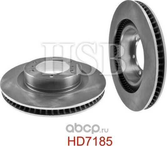 Диск тормозной передний LEXUS GX 460 09->, TOYOTA LAND CRUISER PRADO 2.7/3.0D4D/ (HSB). Артикул HD7185