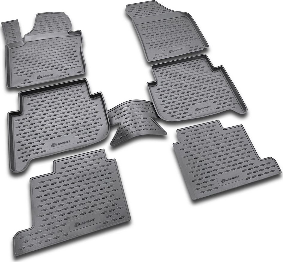 Коврики Element для салона Volkswagen Touran II 7-мест. 2006-2010 3 ряда. Артикул NLC.51.20.210k