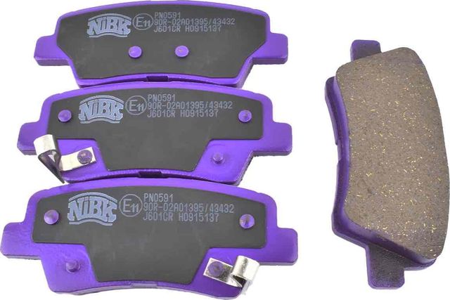 Тормозные колодки NiBK. Артикул PN0591