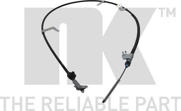 Трос ручника (тросик ручного тормоза) NK. Артикул 9045209