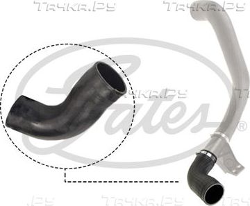 Патрубок интеркулера Gates для Mercedes-Benz Sprinter 901, 902 2000-2006. Артикул 09-0825