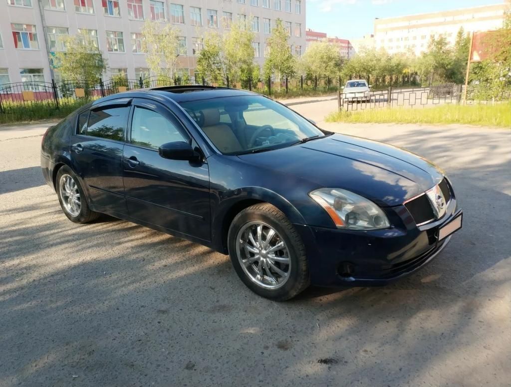 Дефлекторы Cobra Tuning для окон Nissan Maxima A34 2004-2008. Артикул N12304