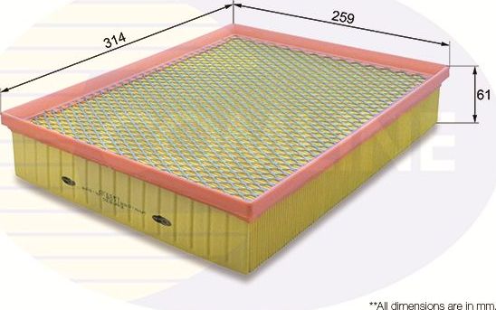 Воздушный фильтр Comline. Артикул EAF830