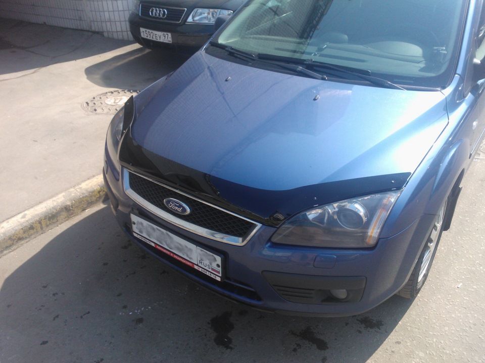 Дефлектор Vip-Tuning для капота Ford Focus II 2004-2008. Артикул FR05
