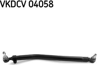Рулевая тяга продольная SKF. Артикул VKDCV 04058