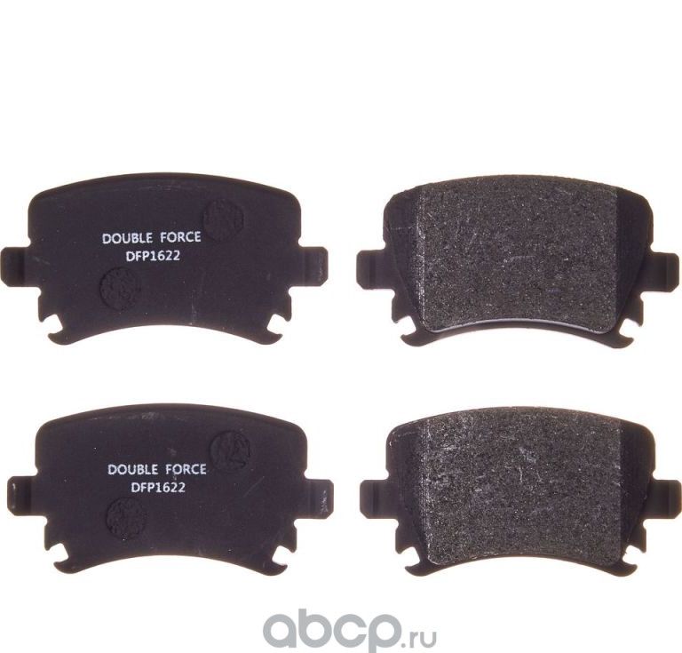 Колодки тормозные дисковые (Double Force) Double Force. Артикул DFP1622