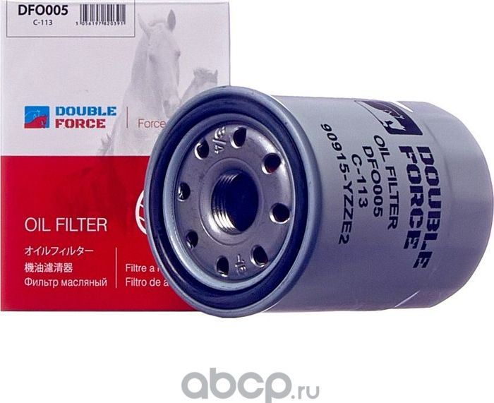 Фильтр масляный DOUBLEFORCE (Double Force). Артикул DFO005