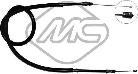 Трос ручника (тросик ручного тормоза) Metalcaucho. Артикул 83047