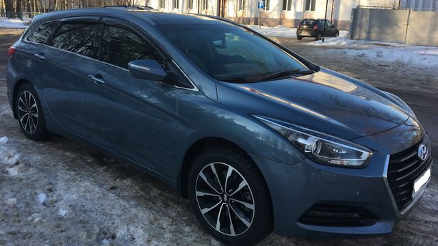 Дефлекторы Cobra Tuning для окон Hyundai i40 универсал 2011-2019. Артикул H23011