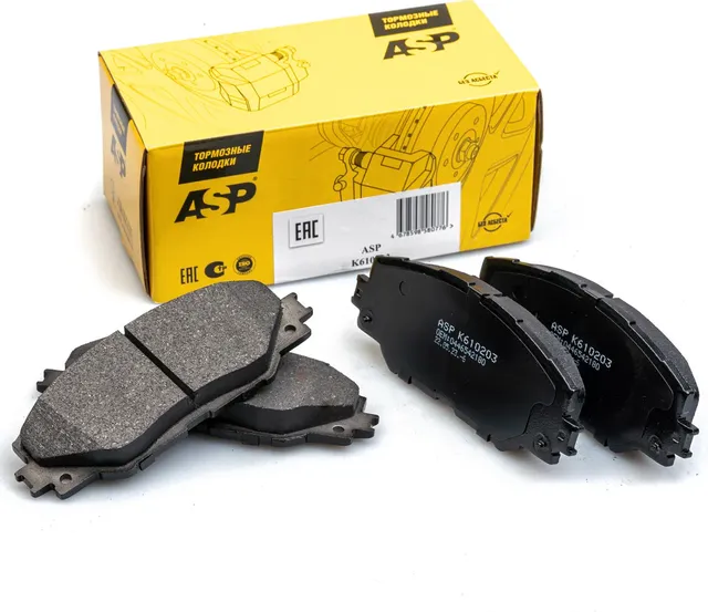 Передние тормозные колодки для а/м Toyota Auris 06-/Rav4 06 (ASP). Артикул K610203