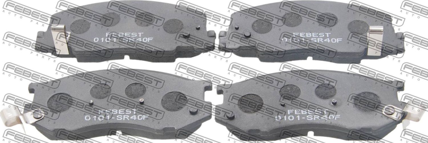 Тормозные колодки Febest. Артикул 0101-SR40F
