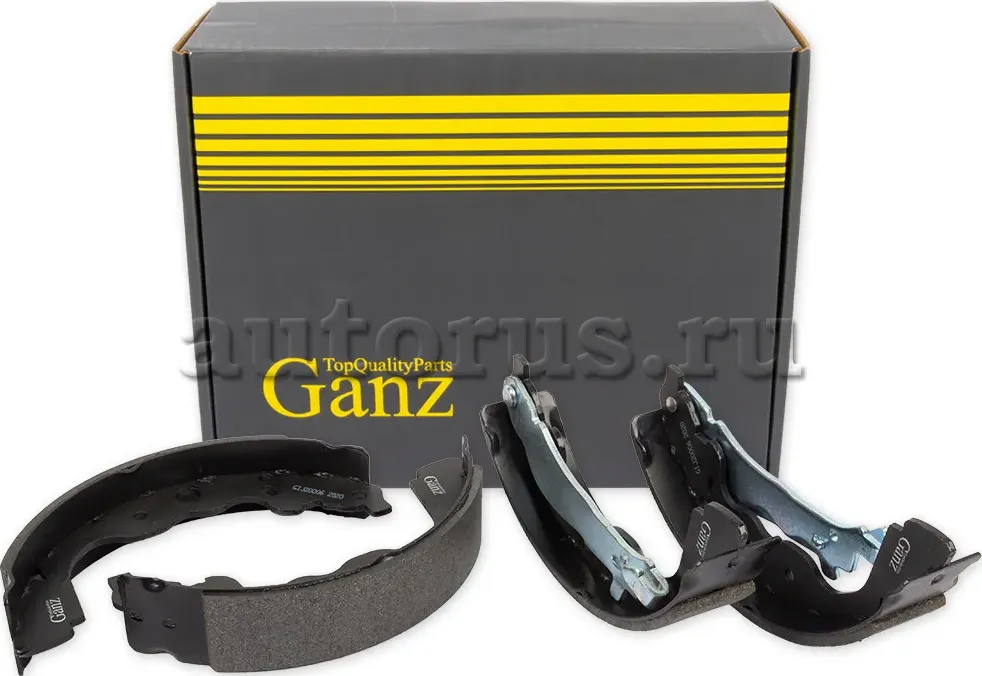 Колодки барабанные (Ganz). Артикул GIJ20006