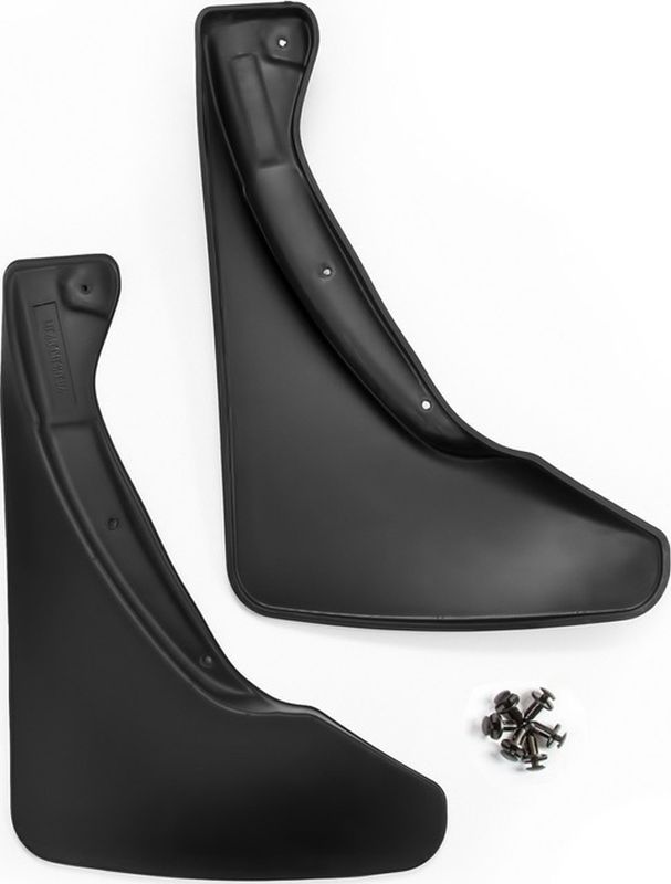 Брызговики Frosch (в пакете) задняя пара для Jeep Grand Cherokee WK2 2011-2013. Артикул NLF.24.03.E13