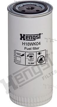 Топливный фильтр Hengst для DAF 95 1987-1998. Артикул H18WK04