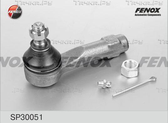 Наконечник рулевой тяги Fenox правый/левый для Nissan Cherry IV (N12) 1982-1986. Артикул SP30051