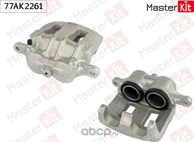 Тормозной суппорт перед. прав. Nissan PATROL GR V Wagon (Y61) 1997 (Master KIT). Артикул 77AK2261