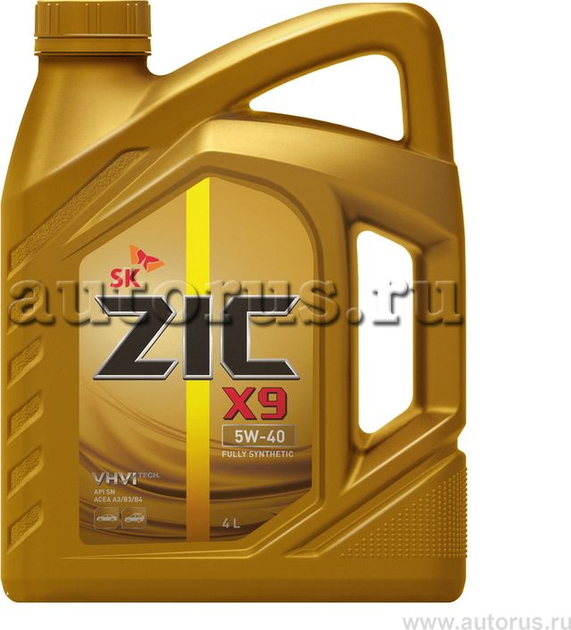 Масло моторное X9 (XQ) 5W40 синт.4л ZIC. Артикул 162613