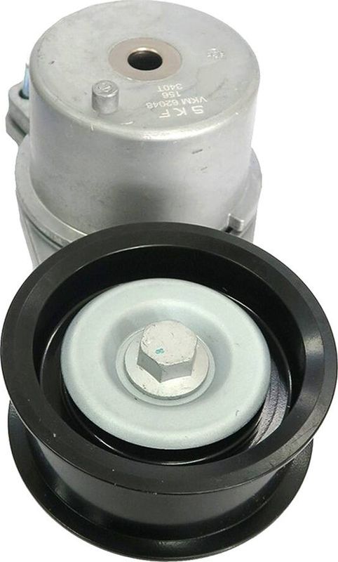 Натяжной ролик (натяжитель) приводного поликлинового ремня SKF. Артикул VKM 62048