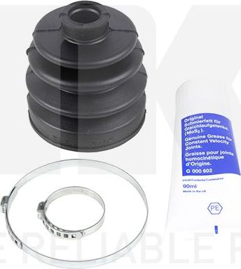 Пыльник шруса (комплект) NK (резина). Артикул 525207