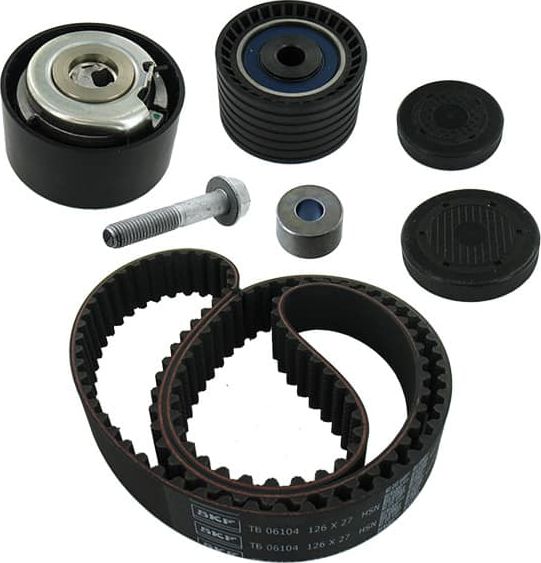 Ремень ГРМ с роликами (комплект) SKF для Renault Vel Satis I 2002-2009. Артикул VKMA 06104