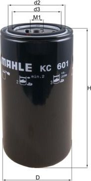 Топливный фильтр Mahle. Артикул KC 601
