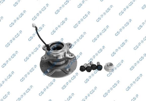 Ступичный подшипник (комплект) GSP задний правый/левый для Fiat Sedici 2006-2014. Артикул 9324003K