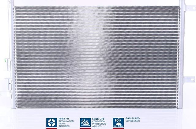 Радиатор кондиционера (конденсатор) Nissens (алюминий) для Alfa Romeo 147 I 2001-2010. Артикул 94526