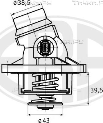 Термостат Era OEM для Land Rover Range Rover Sport I 2005-2013. Артикул 350328