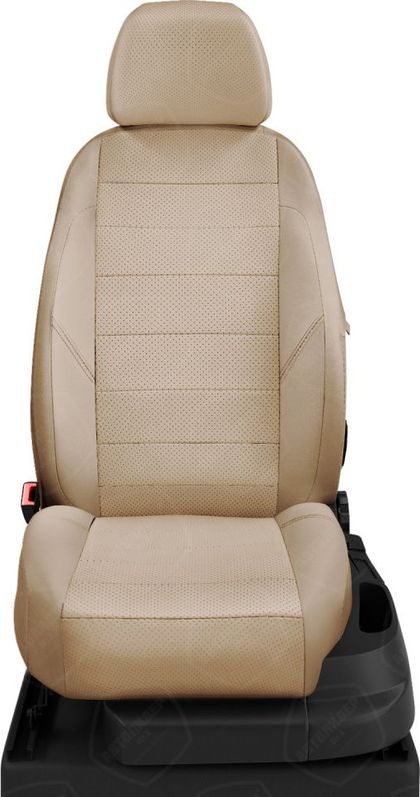 Чехлы Автолидер на сидения для Chery Tiggo Т11 2005-2013, цвет Бежевый. Артикул CR10-0301-EC26
