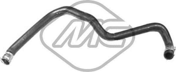 Патрубок радиатора (системы охлаждения) Metalcaucho. Артикул 09218