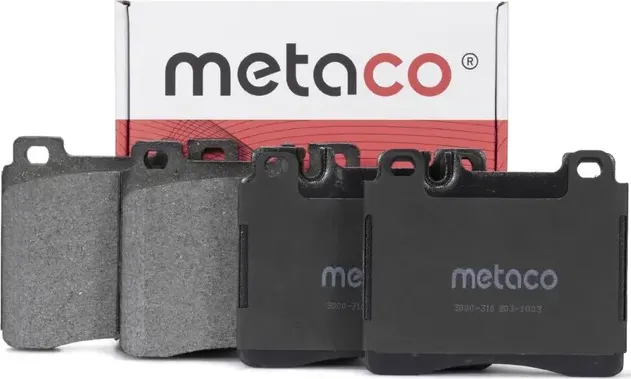 Колодки тормозные передние к-кт Mercedes Benz W140 (1991-1999) (Metaco). Артикул 3000310