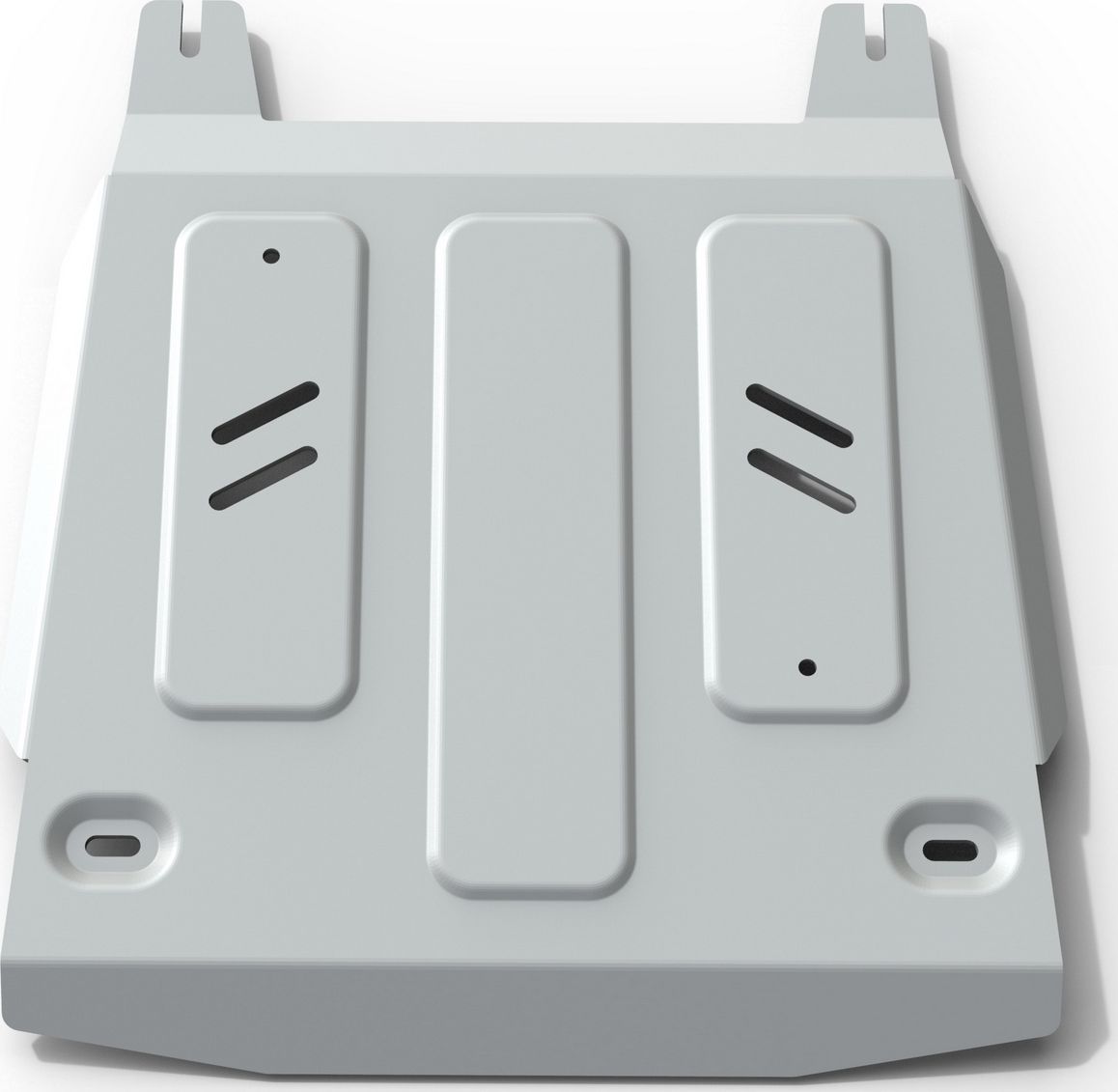 Защита алюминиевая Rival для РК Toyota Hilux VIII 4WD 2015-2018 2018-2026. Артикул 2333.5712.1.6