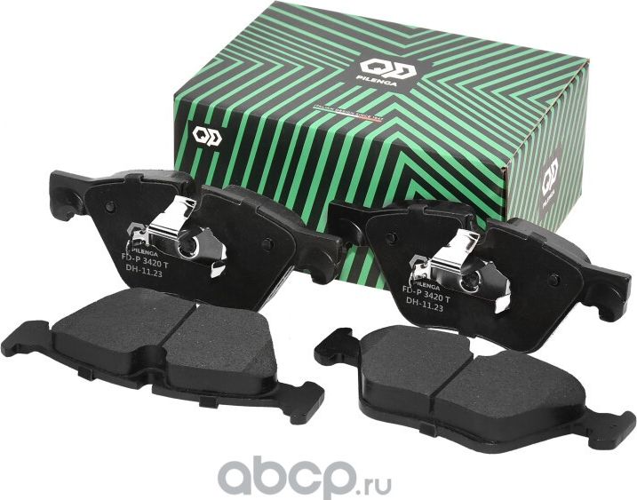 Колодки тормозные дисковые передние Performante (Pilenga). Артикул FDP3420T