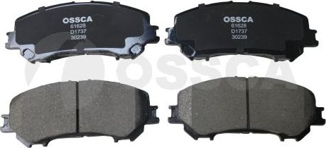 Тормозные колодки OSSCA. Артикул 61628