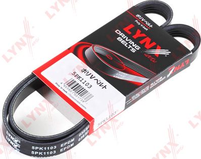 Приводной ремень поликлиновой LYNXauto. Артикул 5PK1103